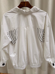 Casaco Naomi bordado