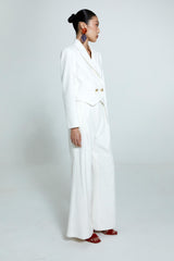 Blazer Diana Linho Off