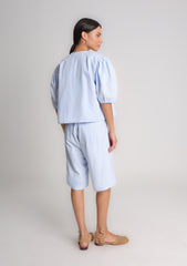 Casaqueto (Azul com Branco)