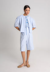 Casaqueto (Azul com Branco)