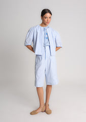 Casaqueto (Azul com Branco)