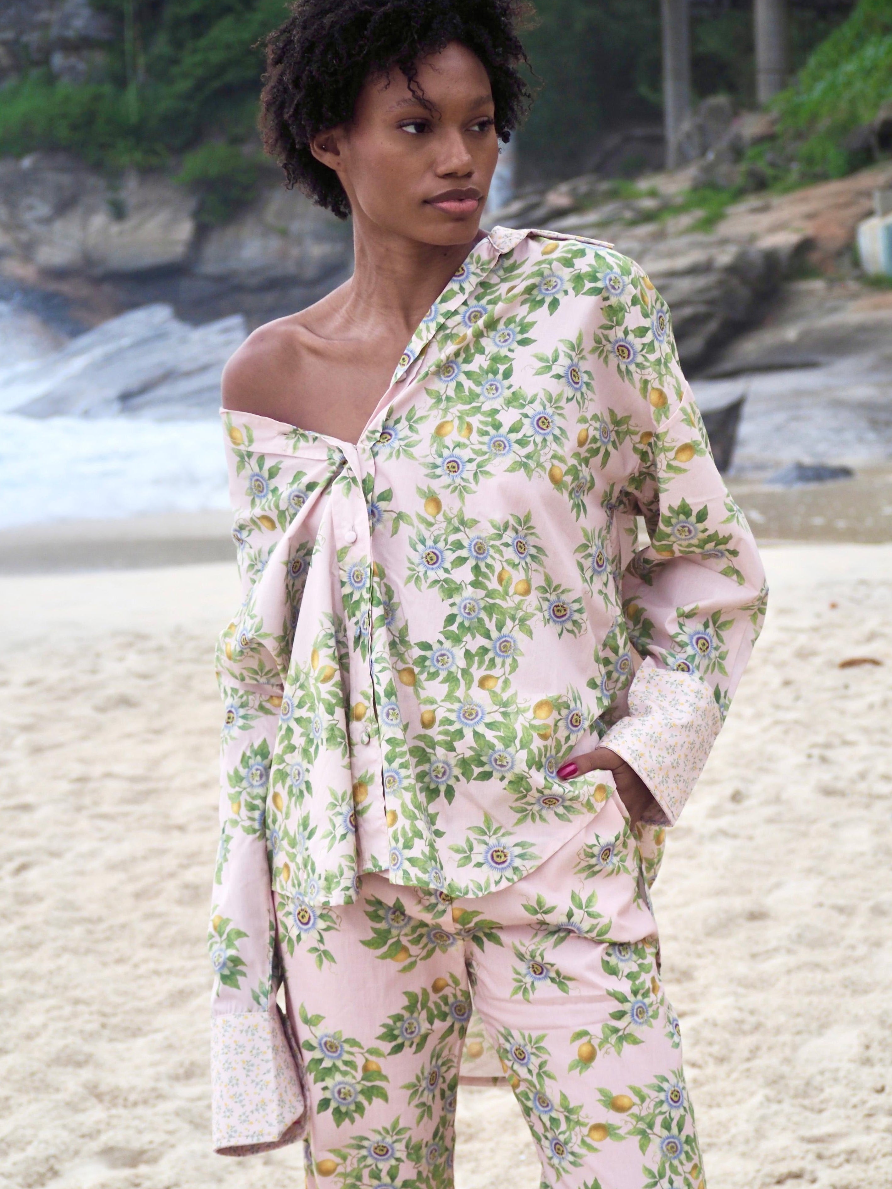 Camisa Estampa Maracujá