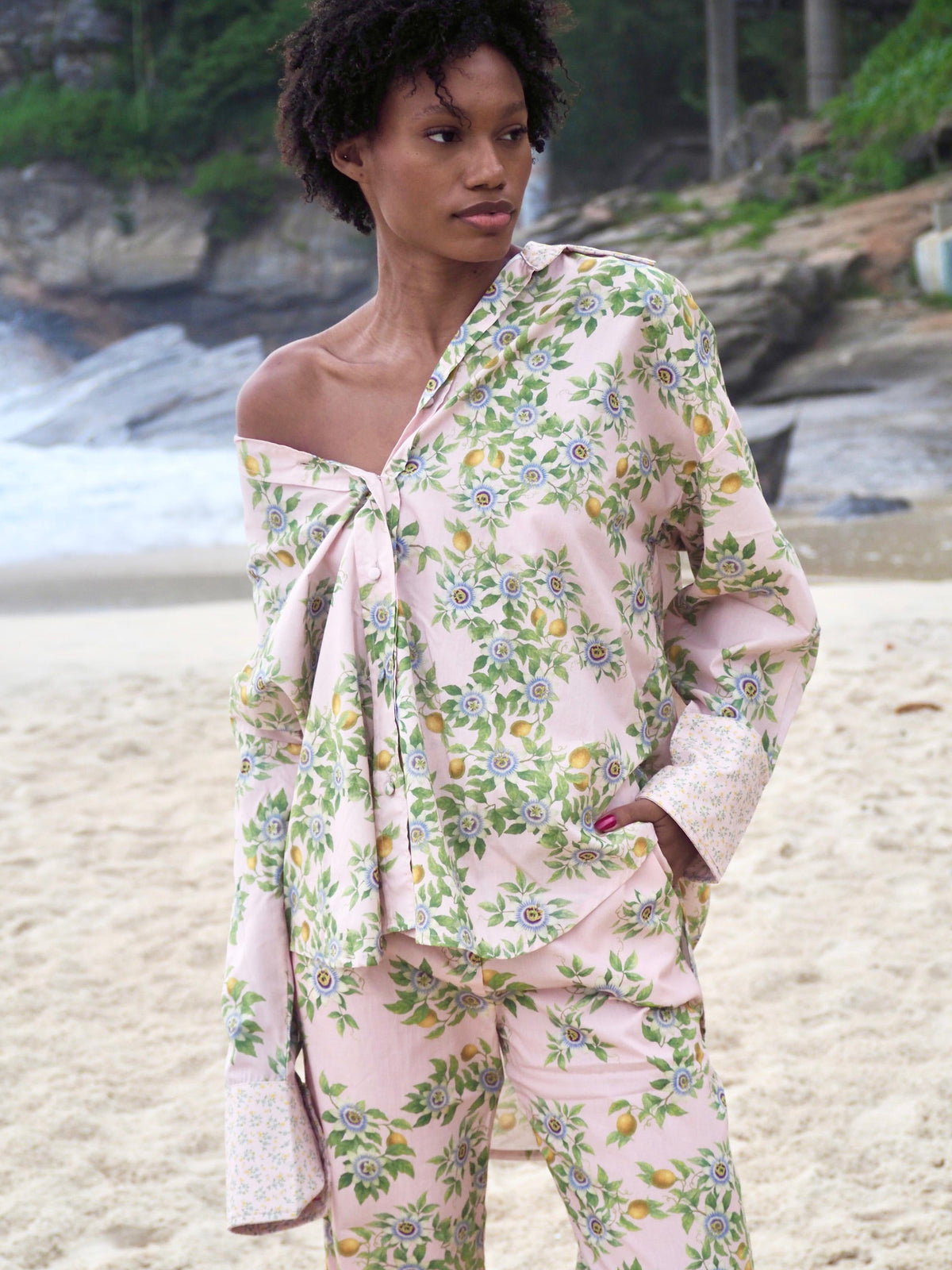 Camisa Estampa Maracujá