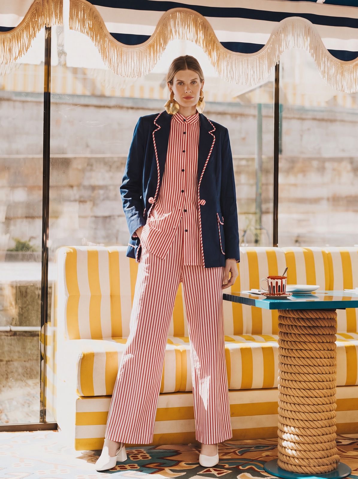 Blazer Navy Marinho