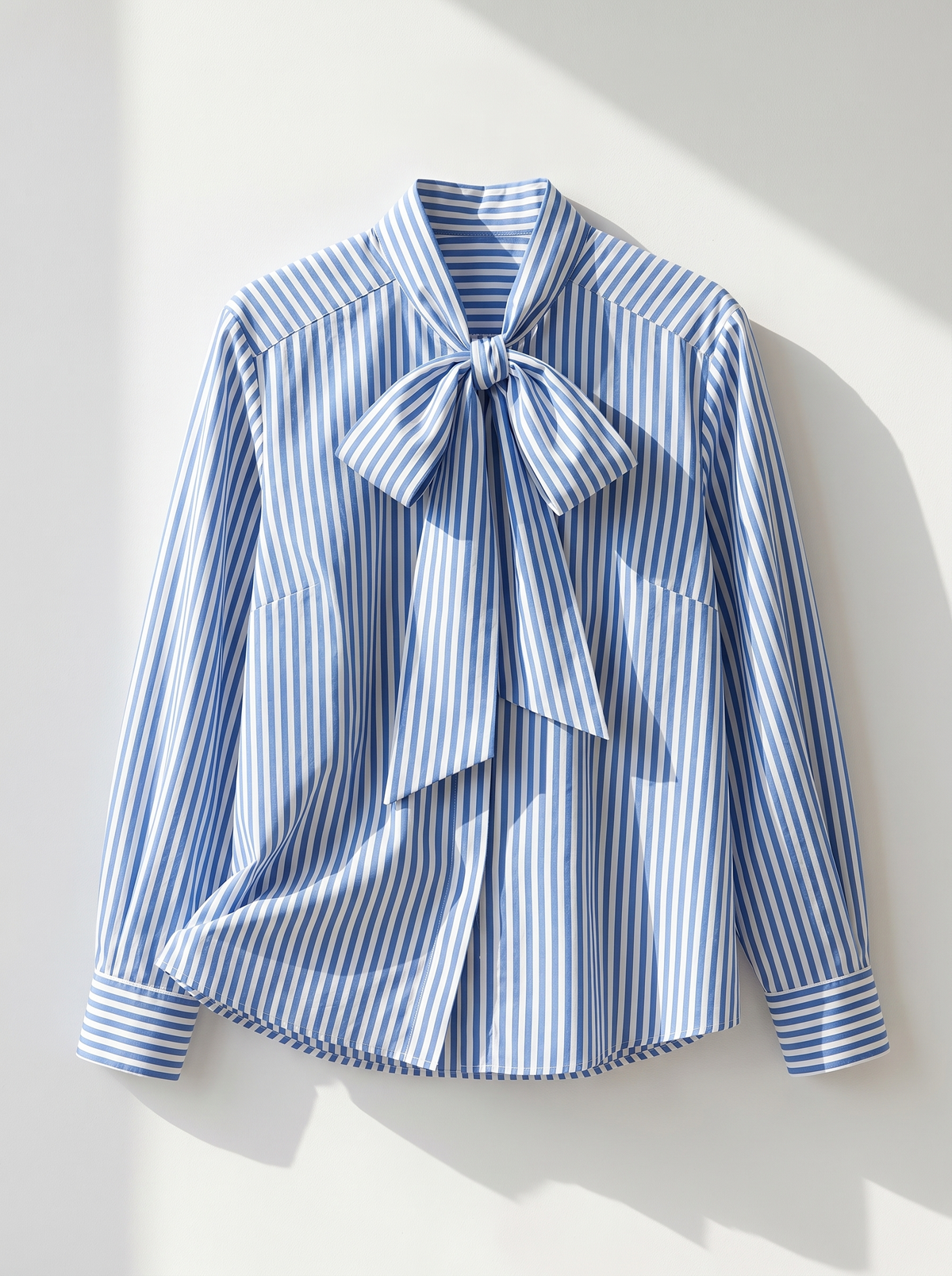 Camisa laço azul